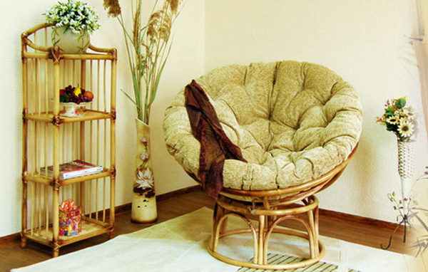 Плетеное кресло из ротанга купить недорого