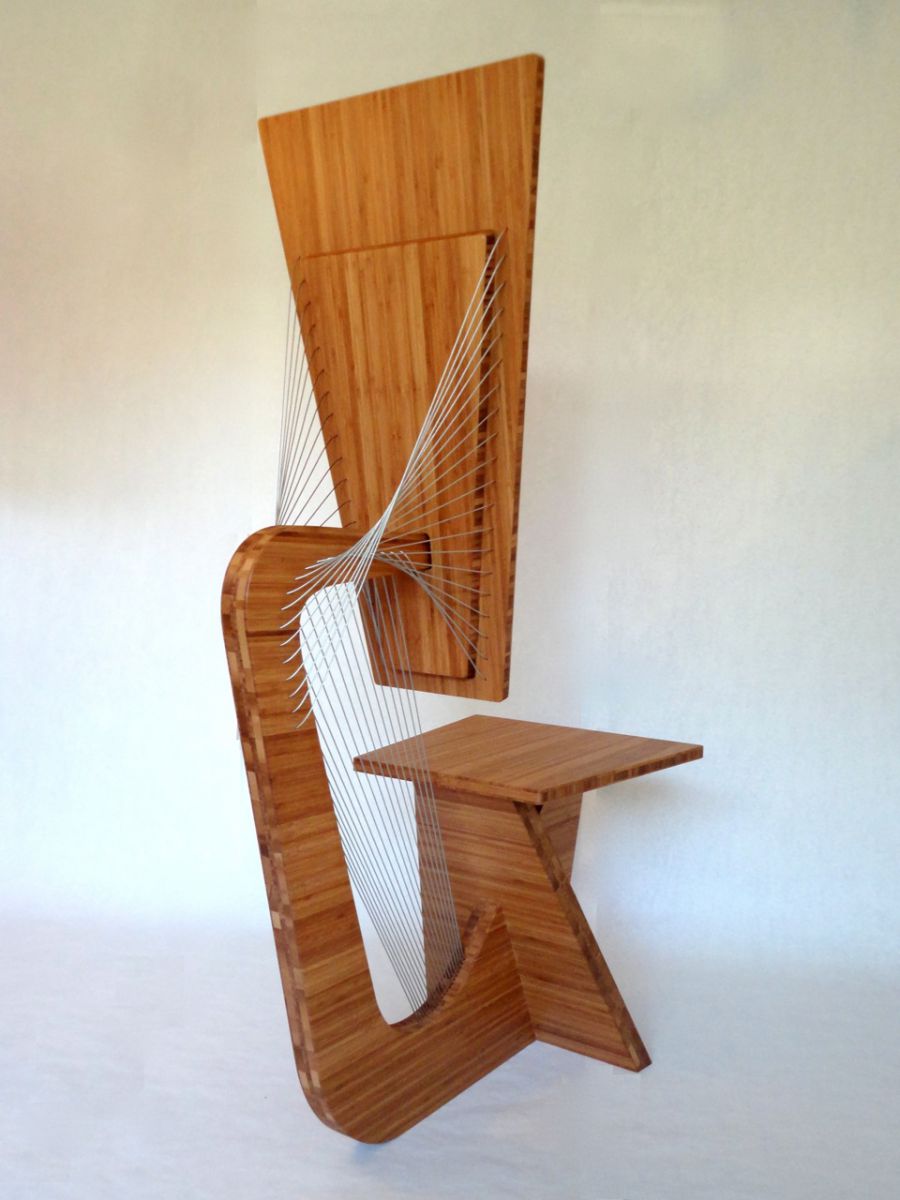 Необычная деревянная мебель