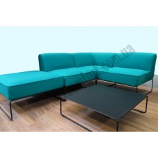 Модульный диван и столик для улицы Диас
