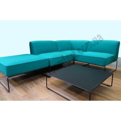 Модульный диван и столик для улицы Диас