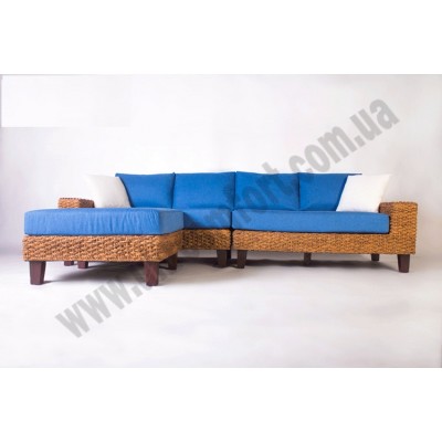 Модульный диван с пуфом Фйорд