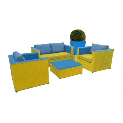 Комплект мебели из искусственного ротанга 0122